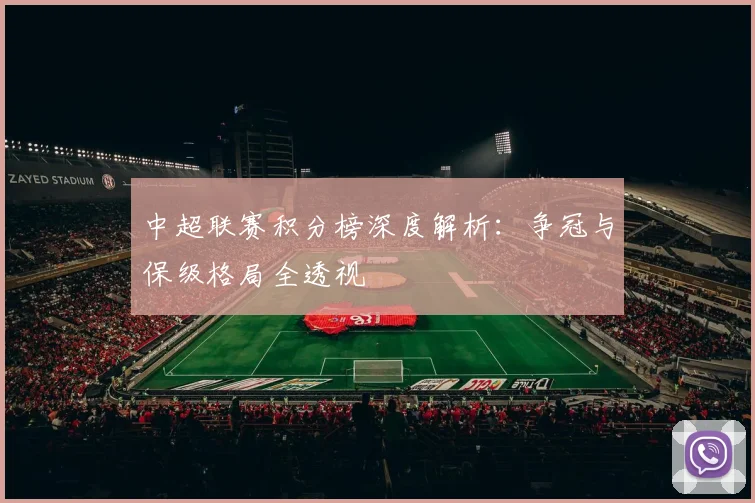 中超联赛积分榜深度解析：争冠与保级格局全透视